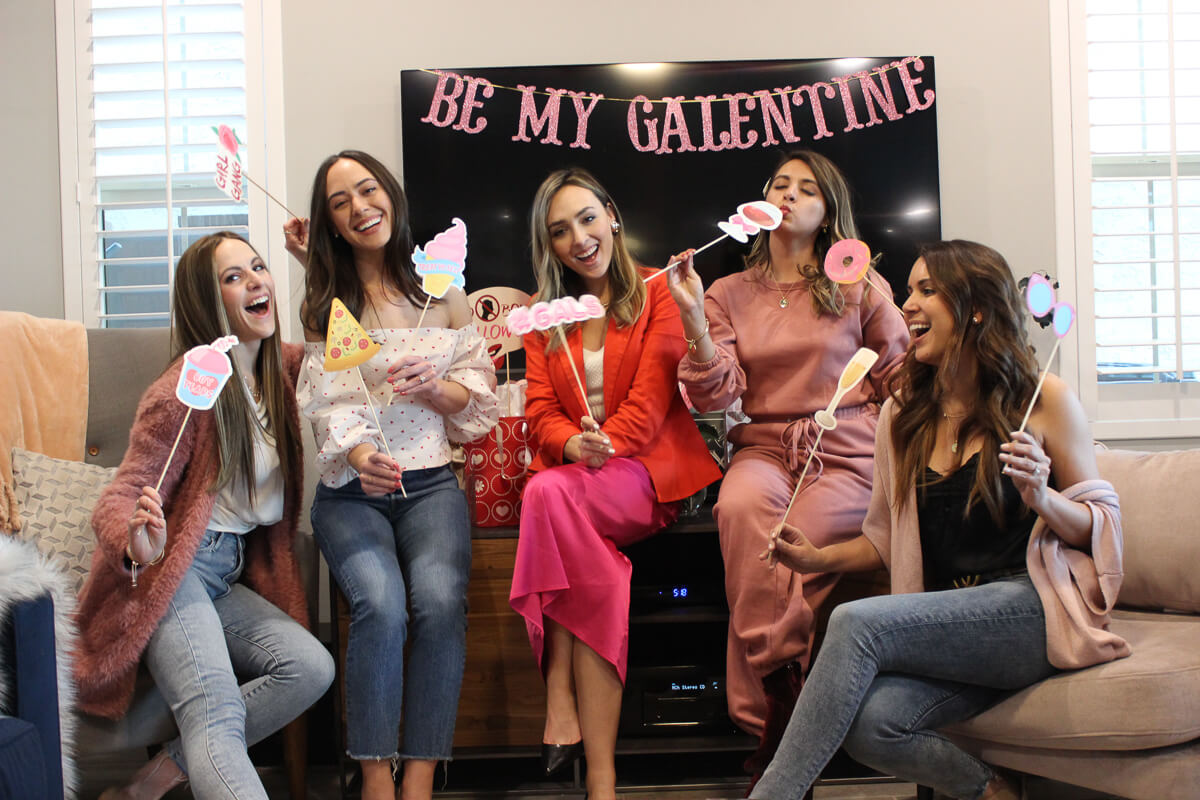 Foxy Di Pornography - How to Plan a Galentine's Day Party - The Foxy Kat